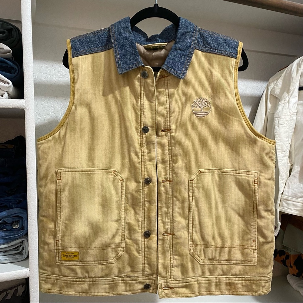 Timberland Corduroy, Padded Men’s Vest
